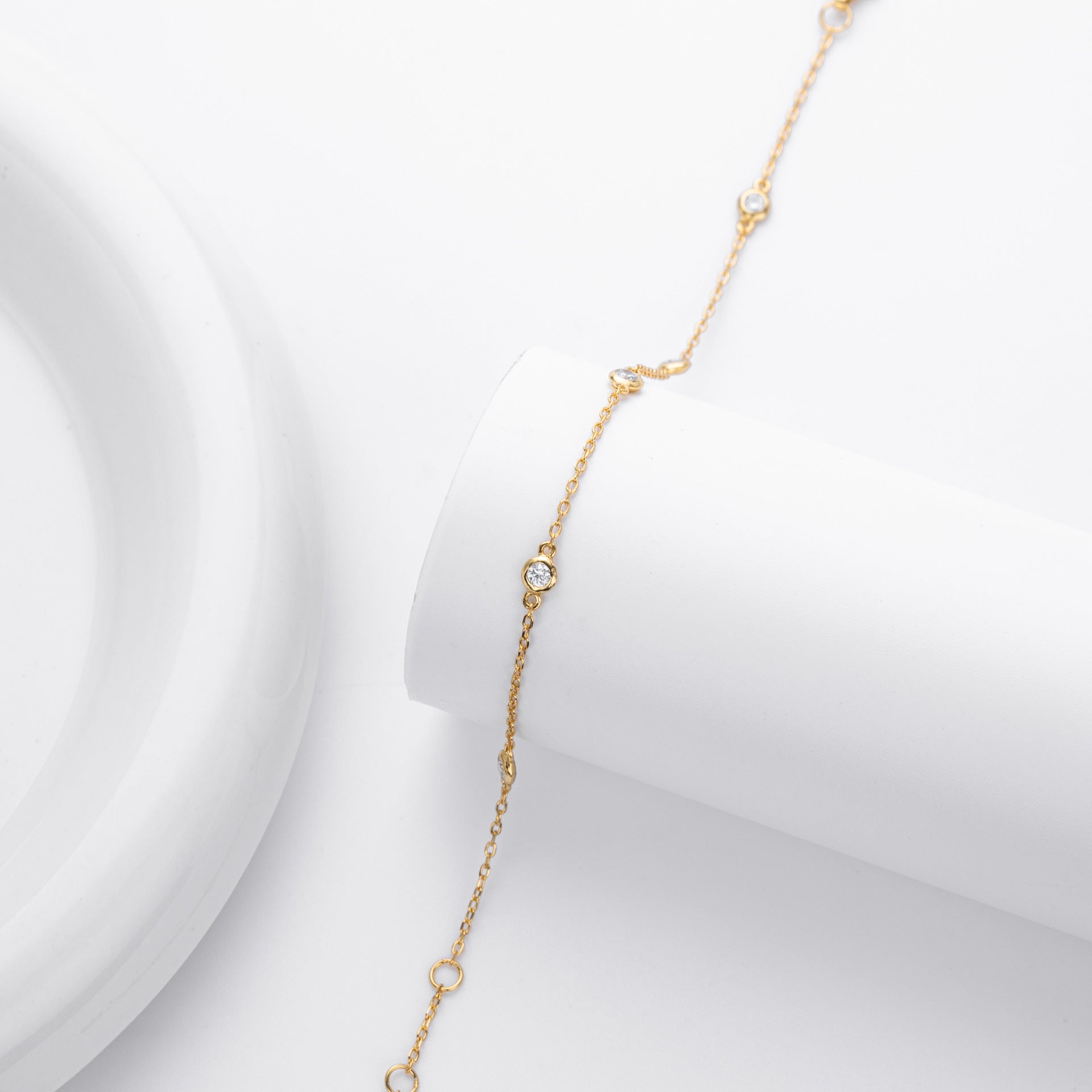 Gold Vermeil Sterling Silver Bracelet