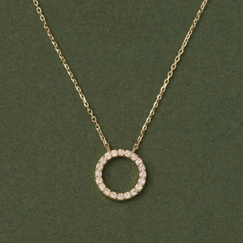 gold necklace