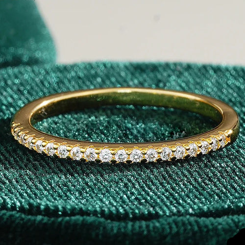 Diamond-Set Gold Ring